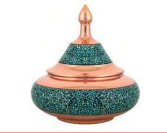 بشقاب پرنده فیروزه کوبی - تصویر 1