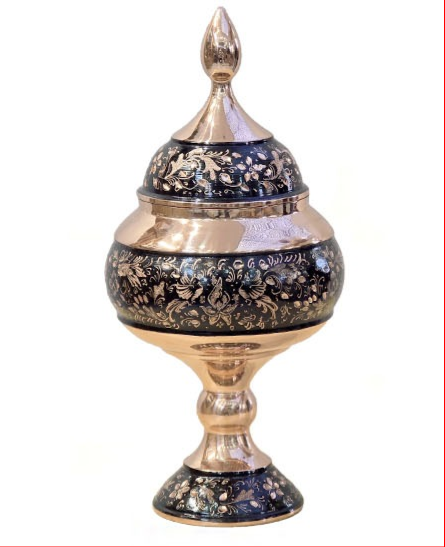 شکلات‌خوری مسی قلمزنی