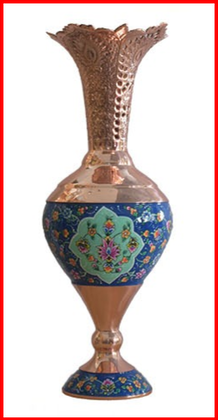 تنگ مسی میناکاری - تصویر 2